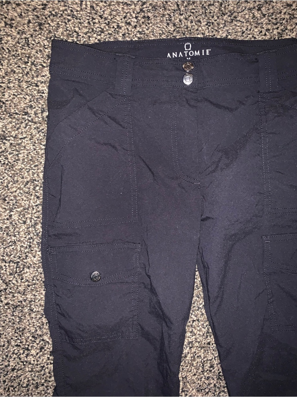 Anatomie Kate Pant Black Cargo Pants size M - Picture 2 of 6